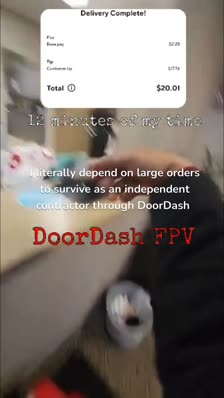 I literally depend on large orders to survive as an independent contractor through DoorDash 